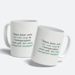 Kişiye Özel İsimli Sarı Vela Bardak